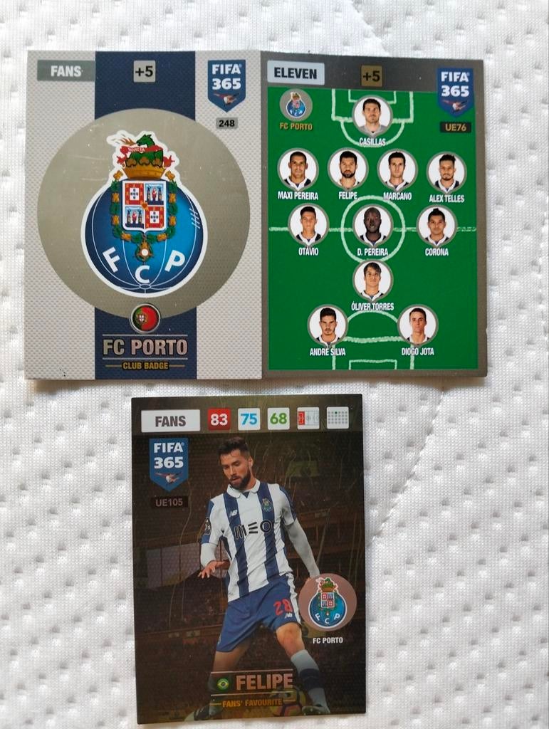 Voetbalplaatjes FIFA 365 - FC Porto (Felipe), Ophalen of Verzenden
