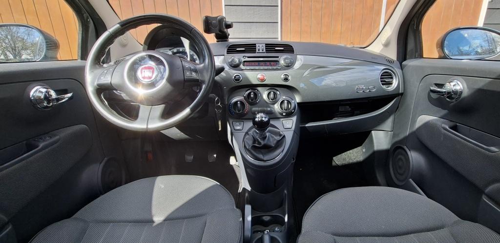 Fiat 500 0.9 TwinAir Lounge, Stoere auto, Panoramadak, NAP, Euro 5, Gebruikt, 31 €/maand, 905 kg