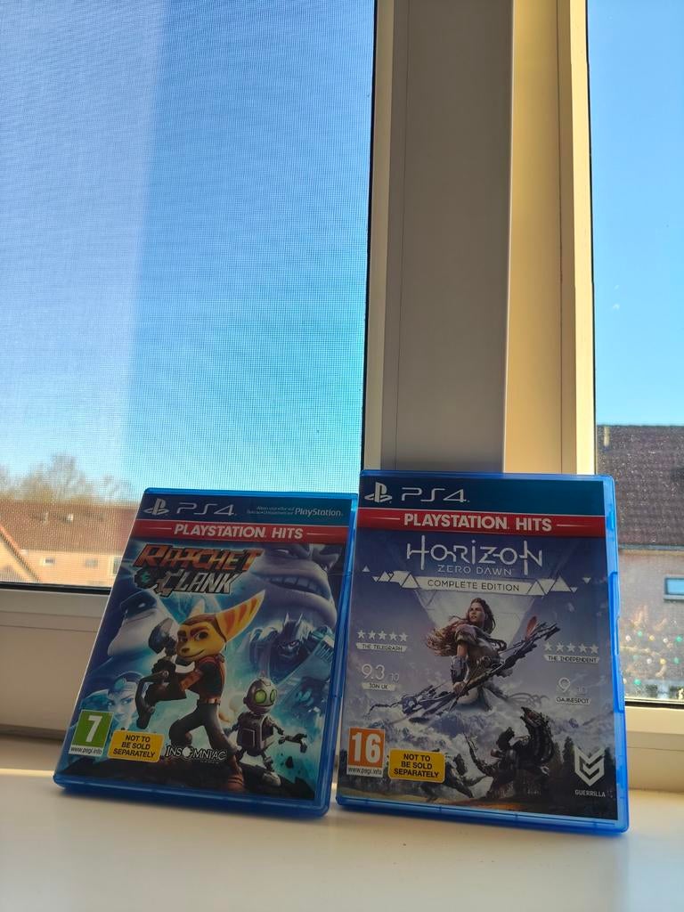 Ratchet & Clank en Horizon Zero Dawn PS4, Spelcomputers en Games, Games | Sony PlayStation 4, Ophalen of Verzenden