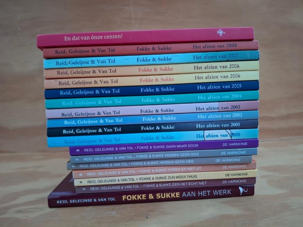 Fokke en Sukke, Boeken, Stripboeken, Meerdere stripboeken, Verzenden, Zo goed als nieuw