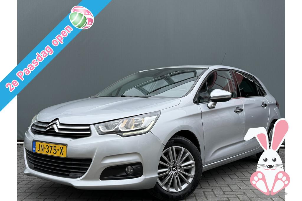 Citroën C4 BWJ 2016 1.2 131 PK Feel Collection TREKHAAK | D, Stof, 1199 cc, Met garantie (alle), Origineel Nederlands