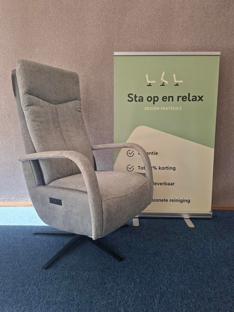 Elektrische relax fauteuil Montel Extra luxe als nieuw!