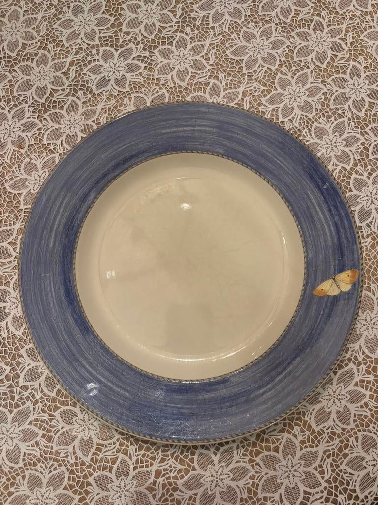 Diner bord Wedgwood Sarah’s Garden, Gebruikt, Ophalen of Verzenden, Bord(en), Wedgwood