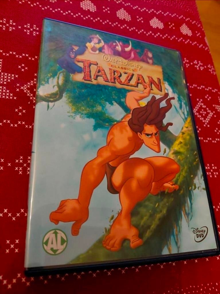 Disney Classics Tarzan dvd., Cd's en Dvd's, Dvd's | Tekenfilms en Animatie, Tekenfilm, Ophalen of Verzenden, Zo goed als nieuw