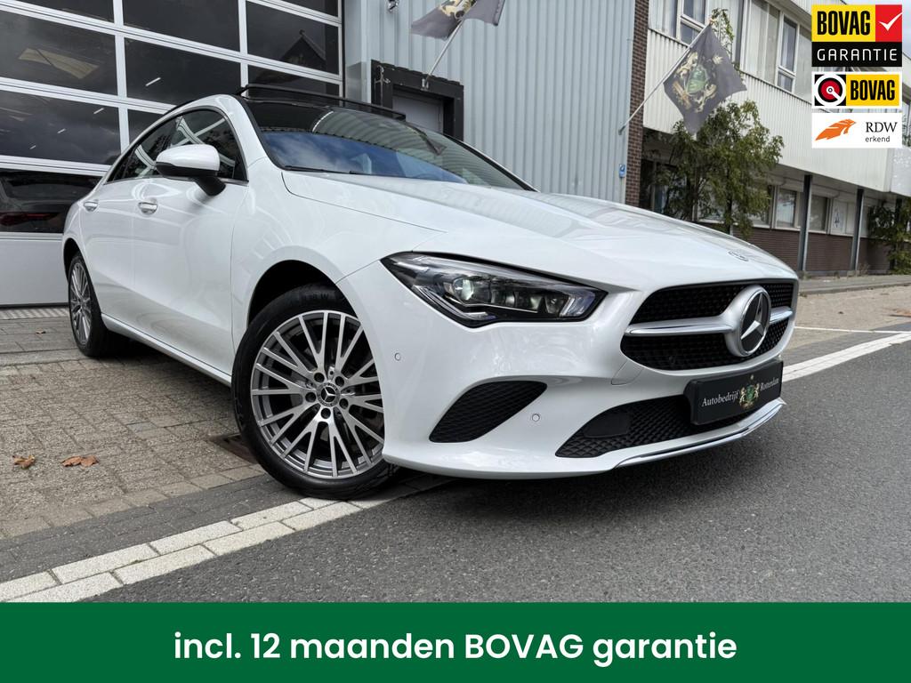Mercedes-Benz CLA-klasse 250e AMG CAM/LMV-18/LEER/NAVI/PANO, Gebruikt, Wit, Bedrijf, 161 pk