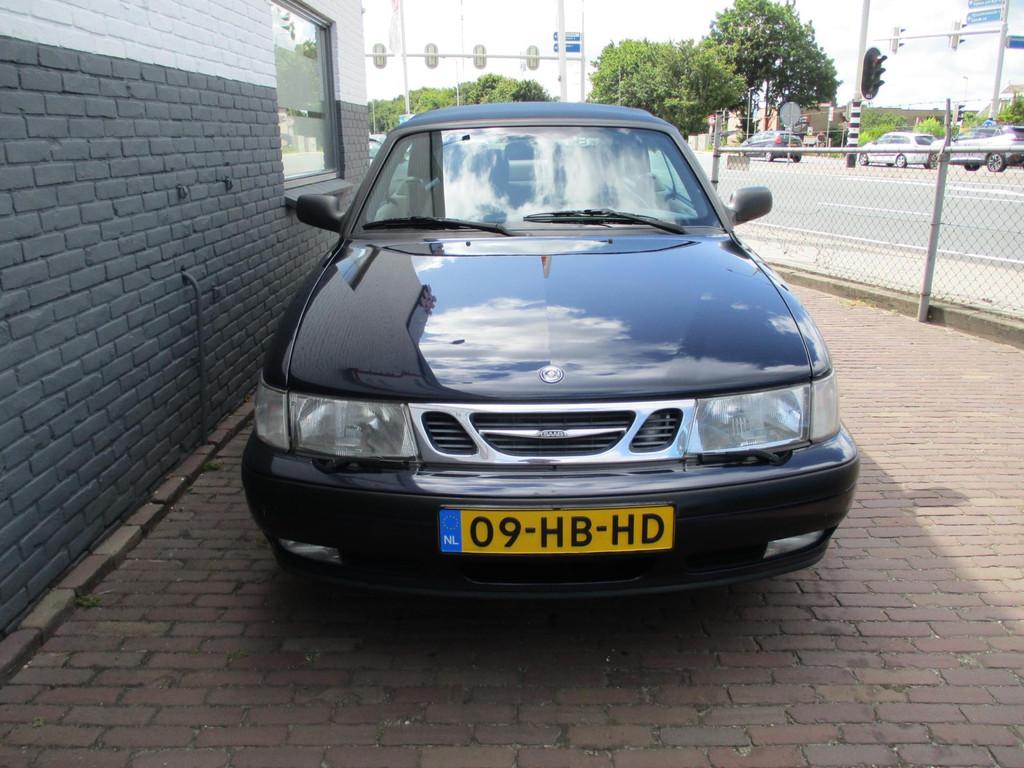 Saab 9-3 Cabrio 2.0 SE, Auto's, Saab, Gebruikt, 4 cilinders, Cabriolet, Stoelverwarming