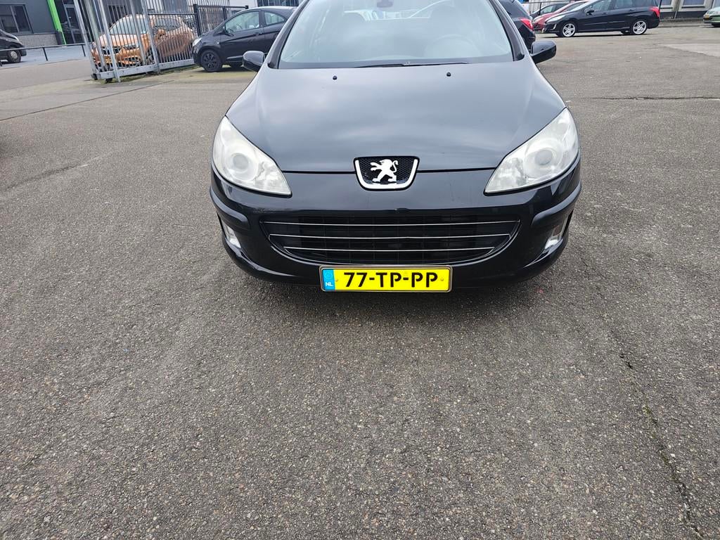 Peugeot 407 1.8-16V Premium, Zwart, 4 cilinders, 1749 cc, Zwart