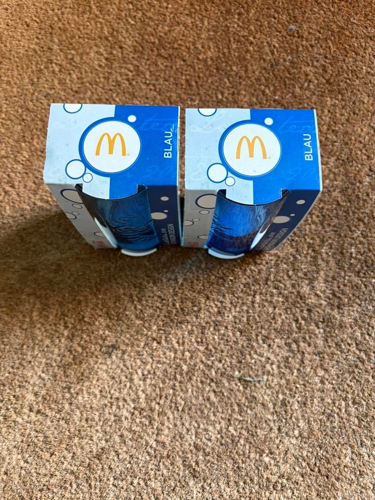 Mac donalds X coca cola glazen voor de verzamelaars, Ophalen of Verzenden, Zo goed als nieuw, Rvs of Chroom