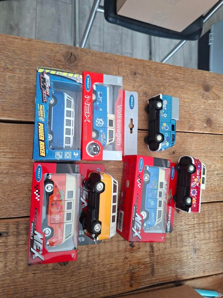 7 volkswagen busjes, Ophalen of Verzenden, Nieuw
