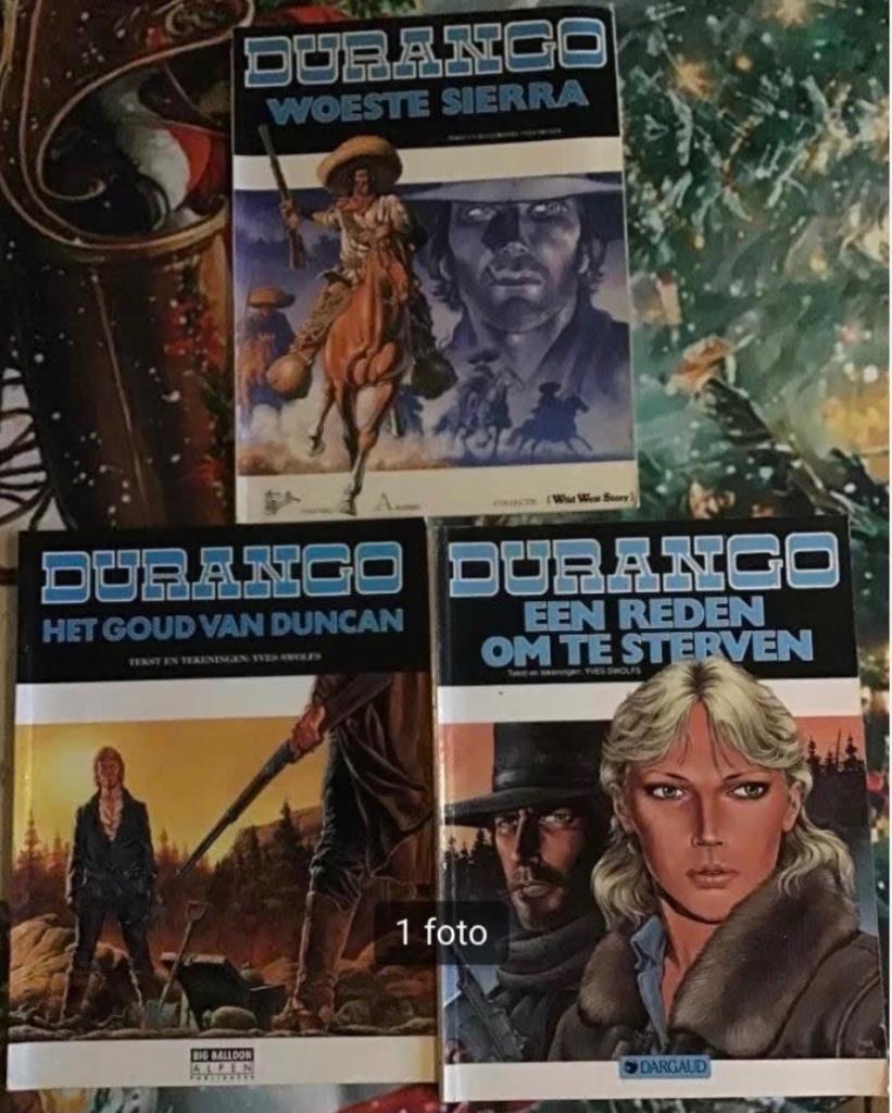 3 uitgaves Durango door Yves Swolfs, Meerdere stripboeken, Ophalen of Verzenden, Gelezen