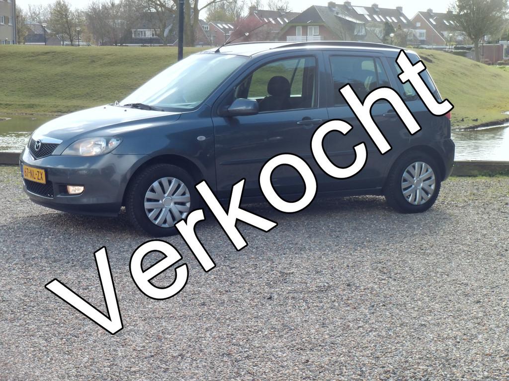 Mazda 2 1.4 Exclusive - Airco (bj 2003), Voorwielaandrijving, 1025 kg, 4 cilinders, Origineel Nederlands