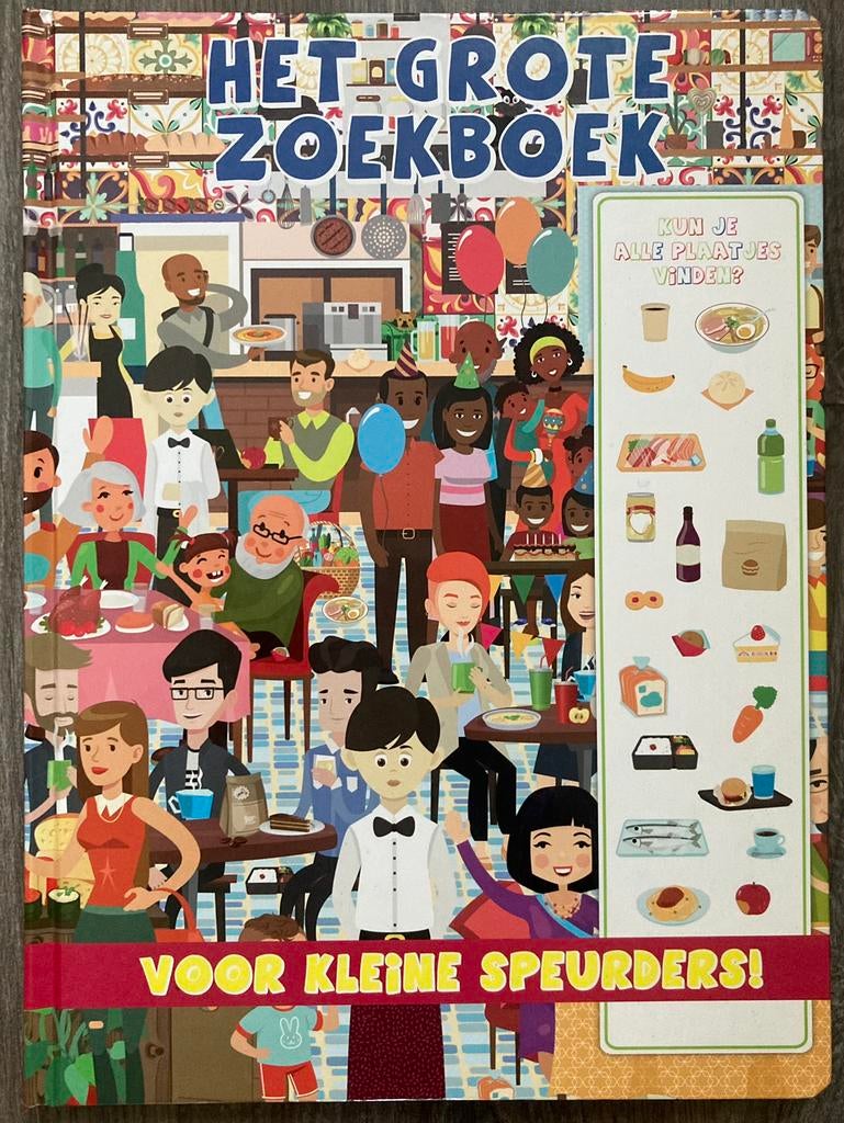 XL HET GROTE ZOEKBOEK voor kleine speurders! RESTAURANT, Boeken, Ophalen of Verzenden, Gelezen