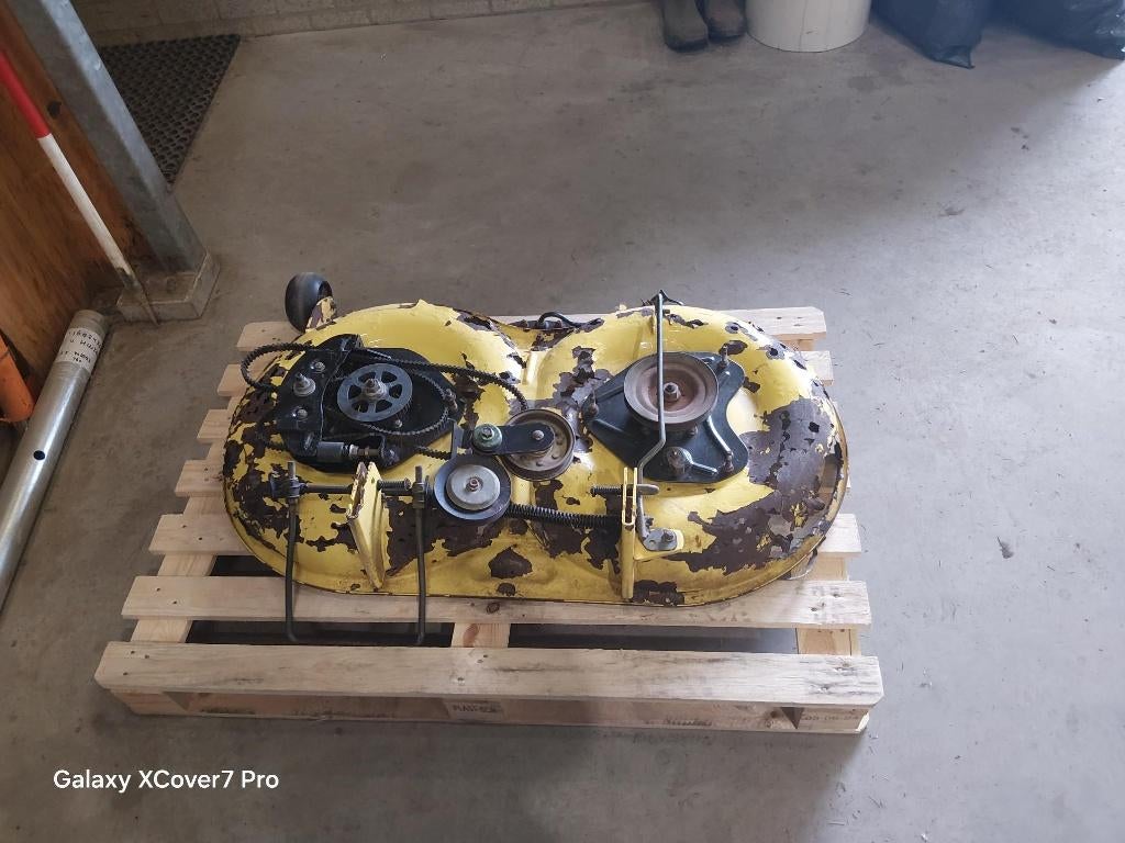 John deere zitmaaier, Tuin en Terras, Zitmaaiers, Ophalen, Gebruikt