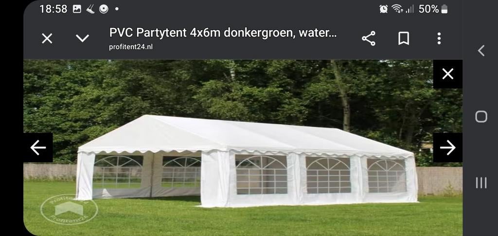 Party tent te koop, Caravans en Kamperen, Tenten, Ophalen