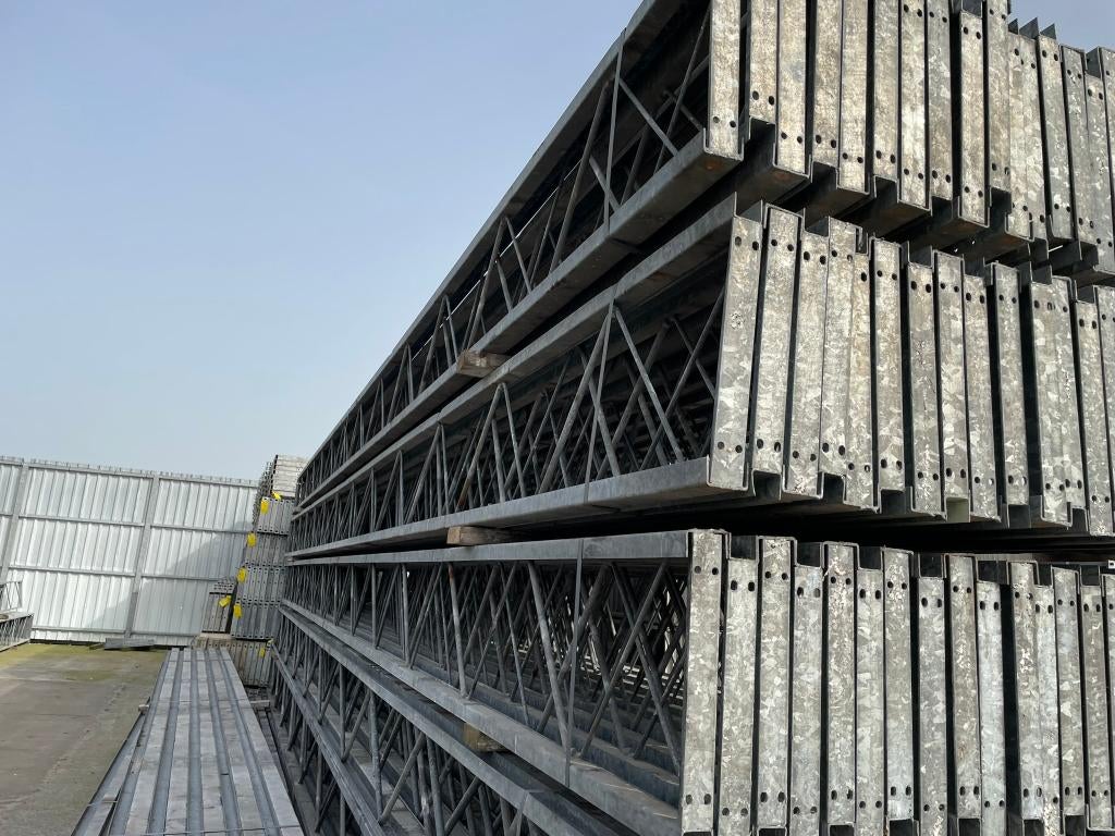 Traliespanten | Lengte= 9.500 mm | Hoogte= 450 mm, Ophalen of Verzenden, Gebruikt, IJzer