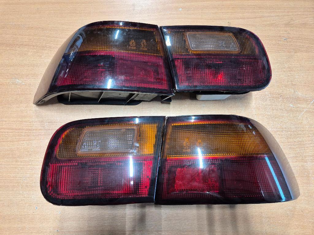Honda Civic EJ2 Coupe achterlichtenset (smoked)., Ophalen of Verzenden, Gebruikt, Honda
