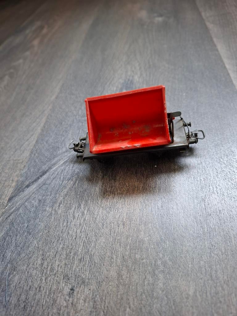 Goederenwagon Marklin rood, Ophalen, Wisselstroom, Gebruikt, Wagon