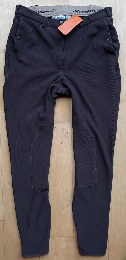 Mondoni paardrijdbroek paardrijbroek bruin / grijs maat 44, Ophalen of Verzenden, Zo goed als nieuw, Kinderen, Onderkleding