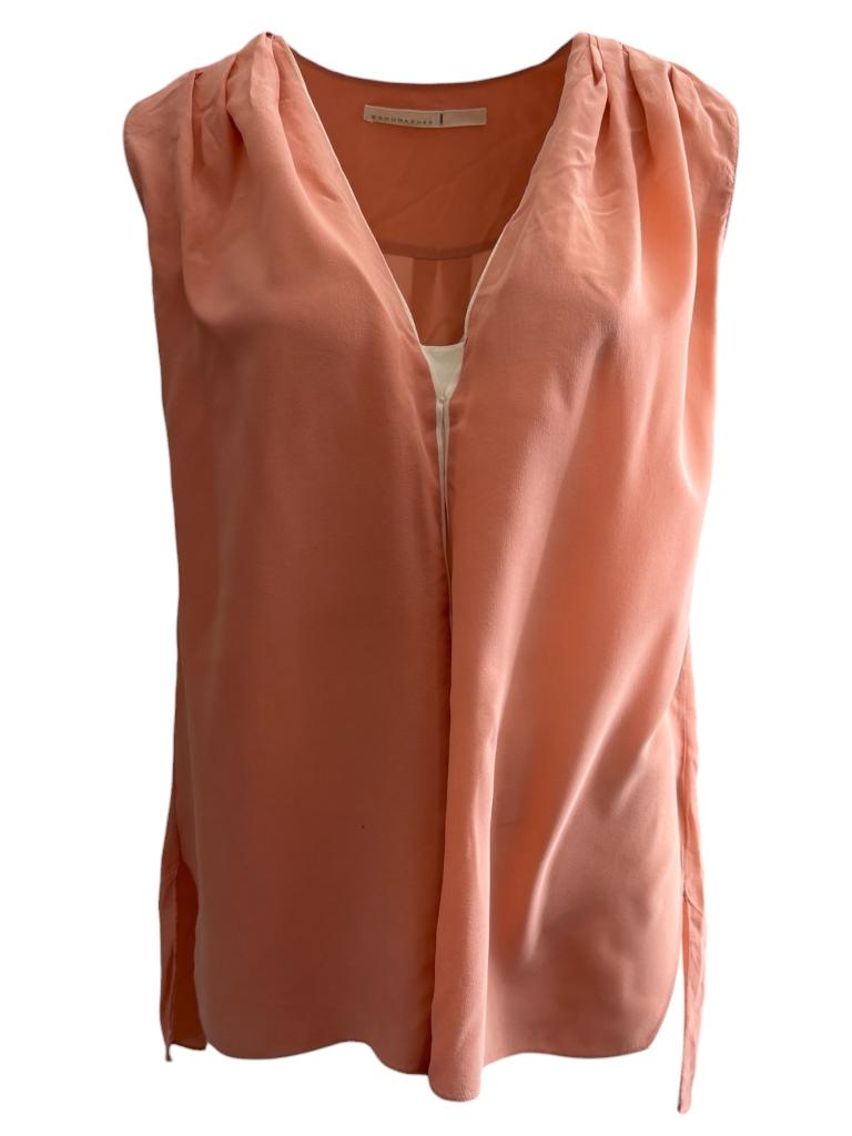 Schumacher top L, Blauw, Ophalen of Verzenden, Zo goed als nieuw, Zonder mouw