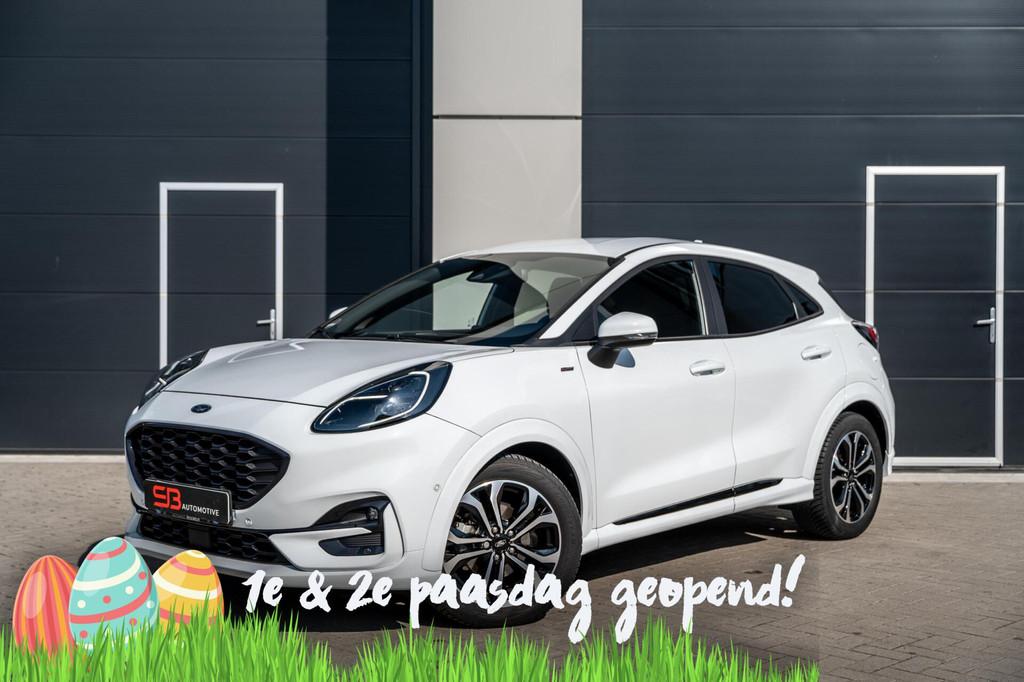 Ford Puma 1.0 EcoBoost ST-Line X B&O|Cam|Stuurverw.|BOMVOL!, 125 pk, Puma, Zwart, 1226 kg