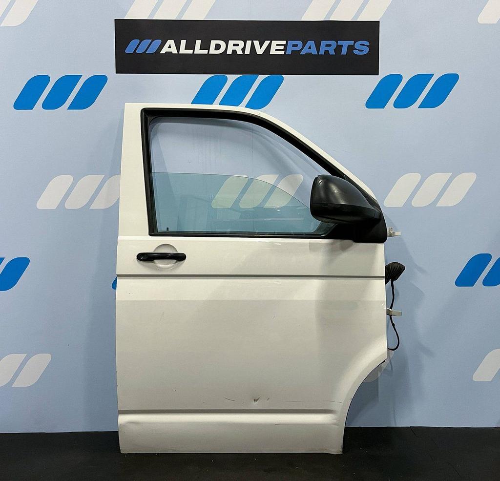 VW Transporter T5 GP Voorportier rechts wit LB9A 7E0831056F, Auto-onderdelen, Gebruikt, -, Deur, -