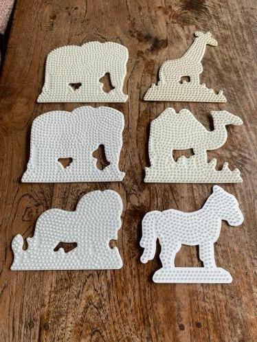 Hama strijkkralen sjablonen, Ophalen of Verzenden, Zo goed als nieuw