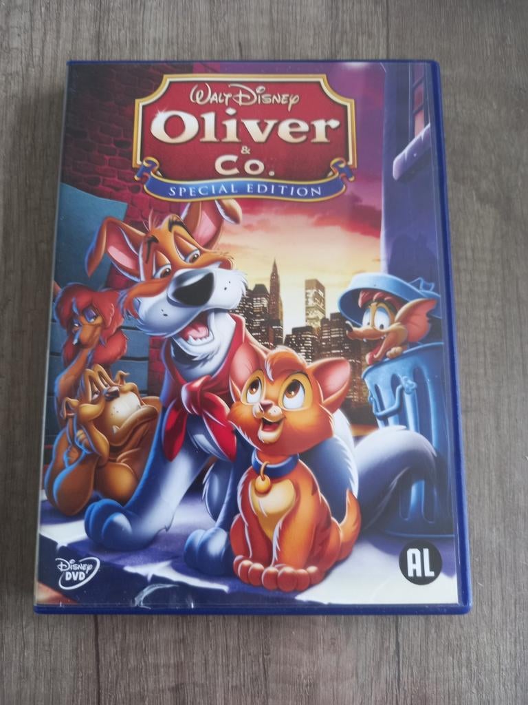 Disney classic - Oliver en co, Europees, Gebruikt, Tekenfilm, Alle leeftijden