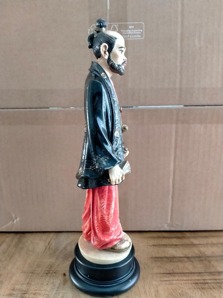 Okimono , samurai beeld., Ophalen of Verzenden