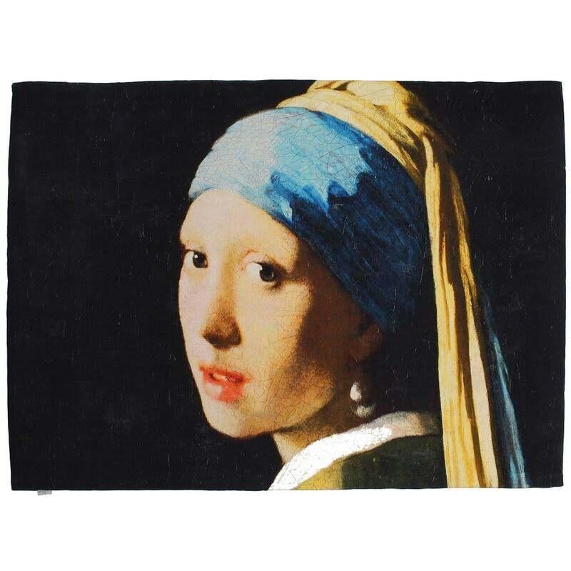 Meisje met de parel oorbellen vloerkleed-adviesprijs €149,95, Ophalen, Na, Na, Rechthoekig