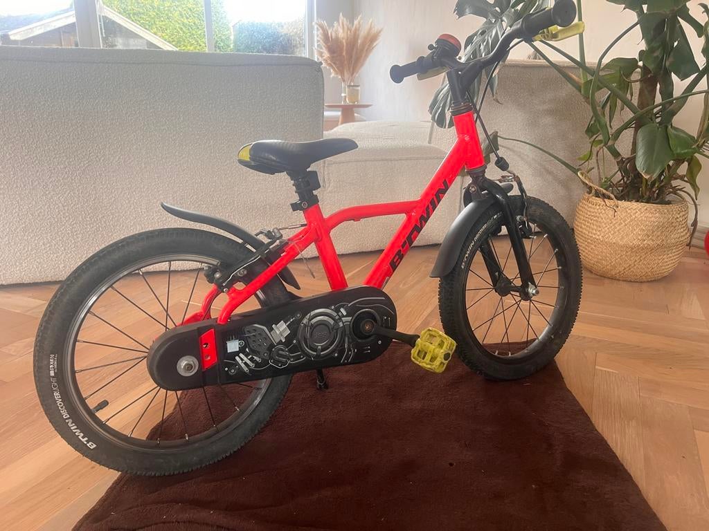 Btwin 16 inch kinderfiets, Ophalen of Verzenden, Gebruikt, 16 tot 20 inch