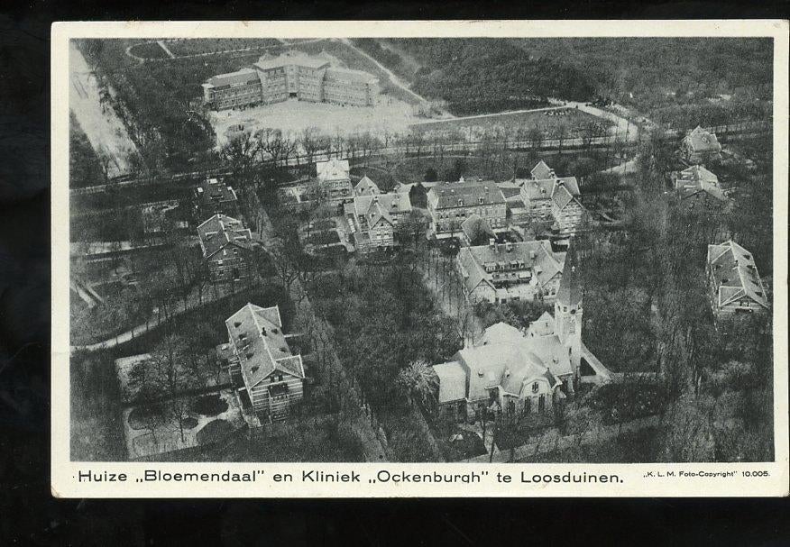 1941 Huize Bloemendaal en kliniek Ockenburg in Loosduinen, Ophalen, 1940 tot 1960, Noord-Holland