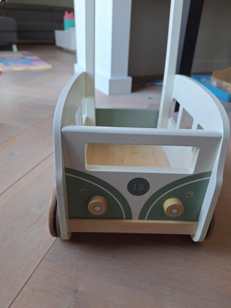 Little Dutch loopwagen busje, Ophalen, Gebruikt