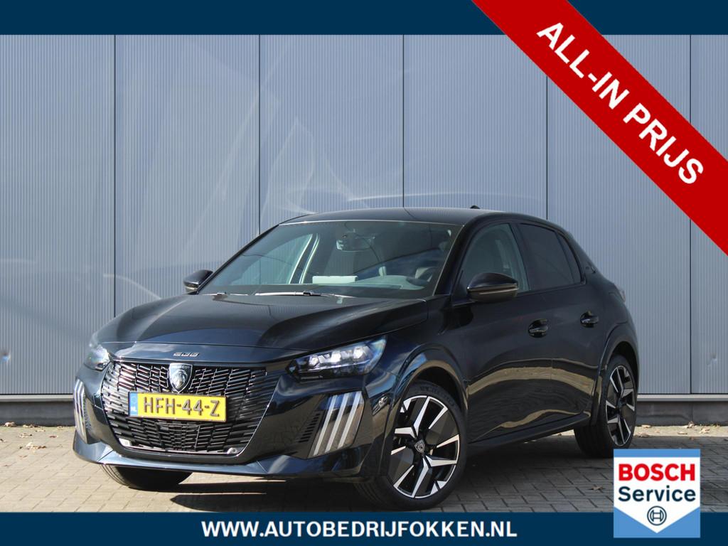 Peugeot 208 1.2 PureTech 100 GT | Camera | Digital Cockpit |, Voorwielaandrijving, Gebruikt, Zwart, Handgeschakeld