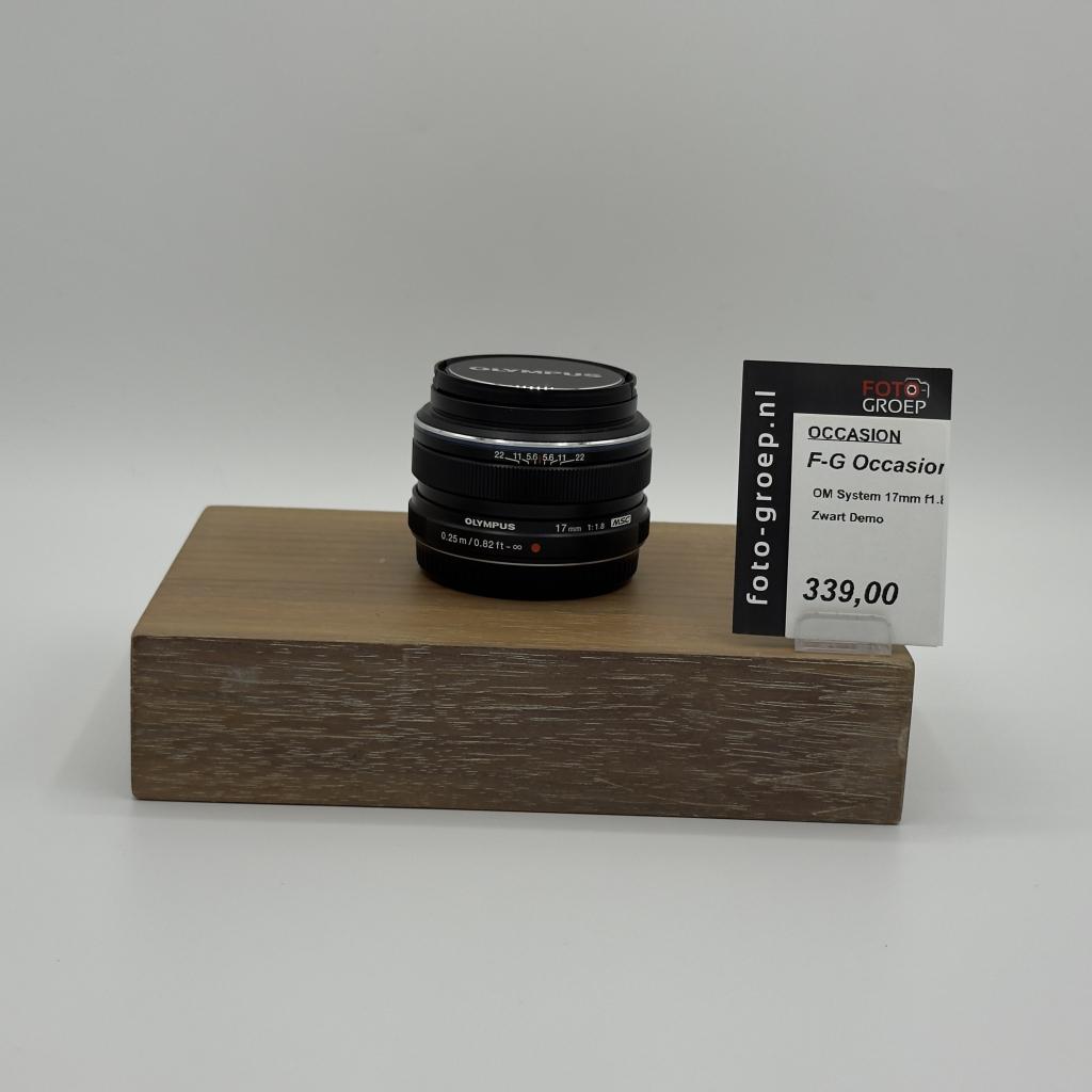 OM System 17mm f1.8 (Demo) (Hoofddorp), Audio, Tv en Foto, Fotografie | Lenzen en Objectieven, Niet ingevuld, Olympus, Niet ingevuld
