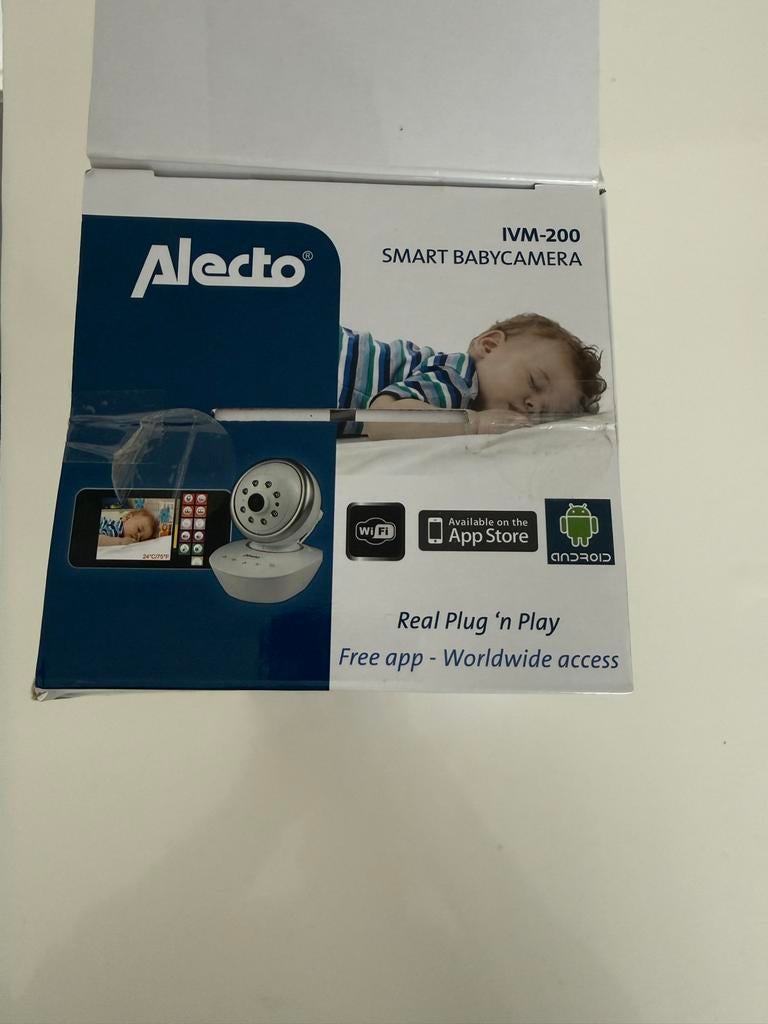 Alecto Smart Babycamera IVM-200, Ophalen of Verzenden, Gebruikt, 250 meter of meer, Camera