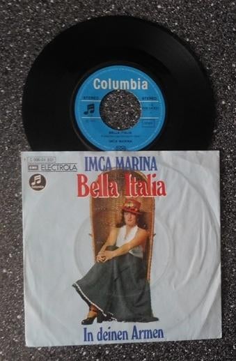 Imca Marina - Bella Italia & in dienen Armen (vanaf € 2,00), Ophalen of Verzenden, Zo goed als nieuw, Overige formaten, Levenslied of Smartlap