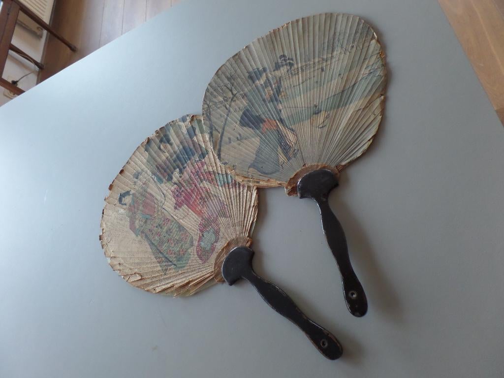 Oude Chinese/Japanse waaiers, Ophalen of Verzenden