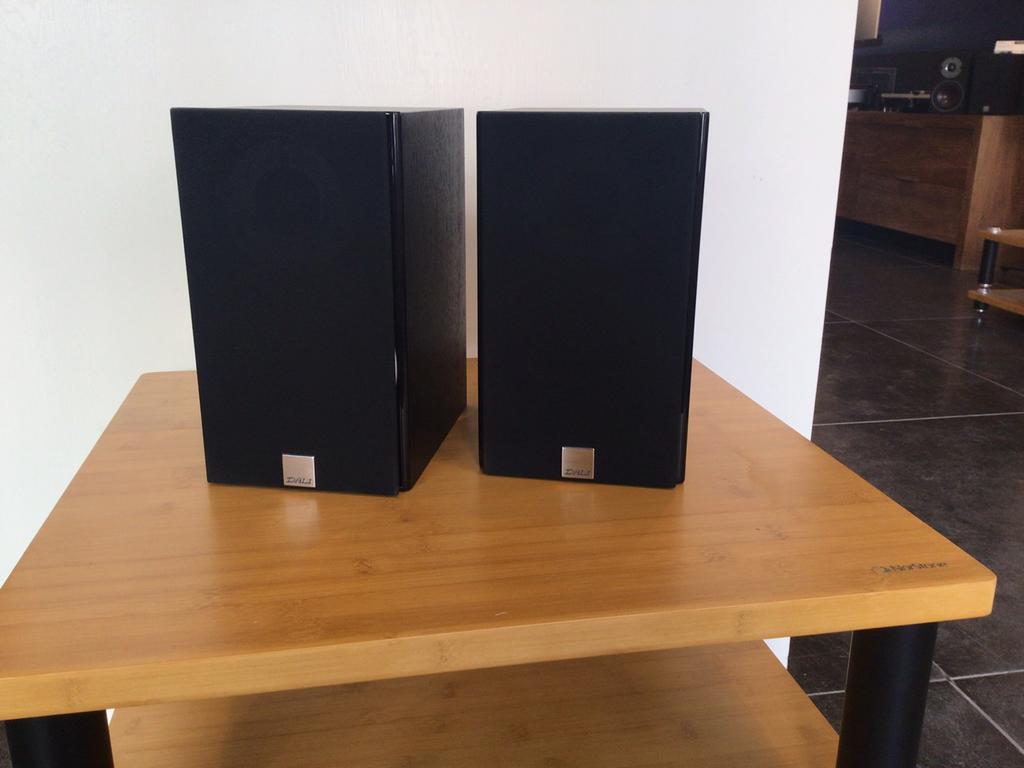 Dali Zensor 1 zwart., Gebruikt, 120 watt of meer, Front, Rear of Stereo speakers, Ophalen