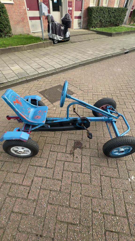 Blauwe skelter - Gebruikt maar functioneel, Ophalen, Gebruikt, Overige merken