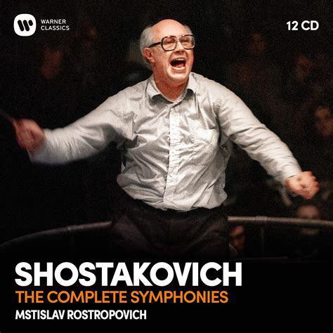 Shostakovich The Complete Symphonies Rostropovich 12 cd, Cd's en Dvd's, Cd's | Klassiek, Ophalen of Verzenden, Classicisme, Zo goed als nieuw