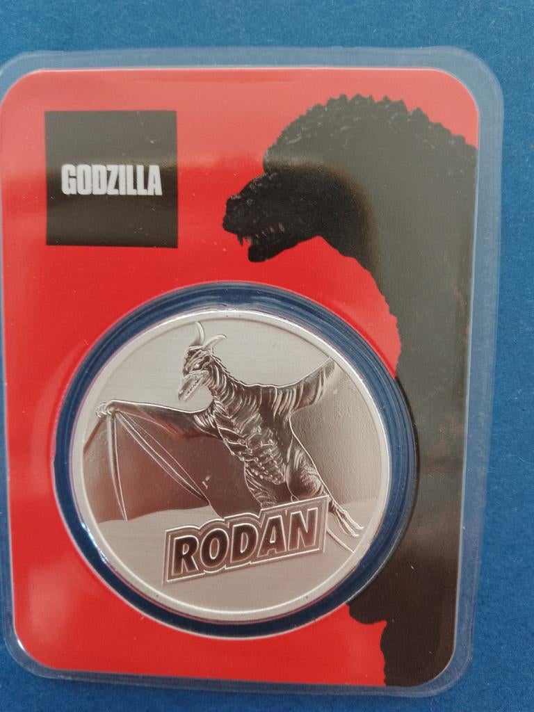 Rodan 2024 1 oz zilver, Ophalen of Verzenden, Zilver