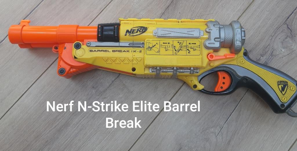Nerf N-Strike Elite Barrel Break, Ophalen of Verzenden, Gebruikt