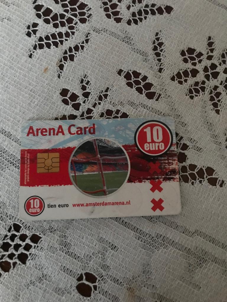 Ajax club kaarten, Ophalen of Verzenden, Zo goed als nieuw, Ajax, Poster, Plaatje of Sticker