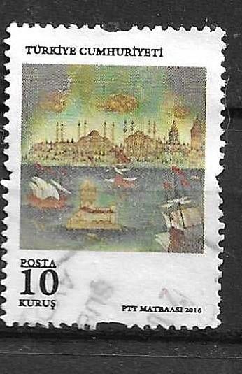 TURKIJE 2016, Ophalen of Verzenden, Overige landen, Gestempeld