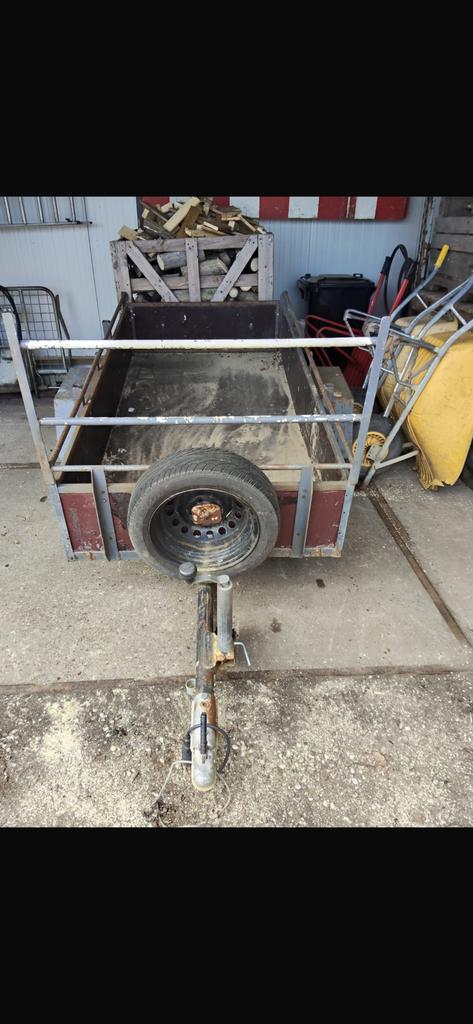 Kleine aanhager, Auto diversen, Aanhangers en Bagagewagens, Ophalen, Gebruikt