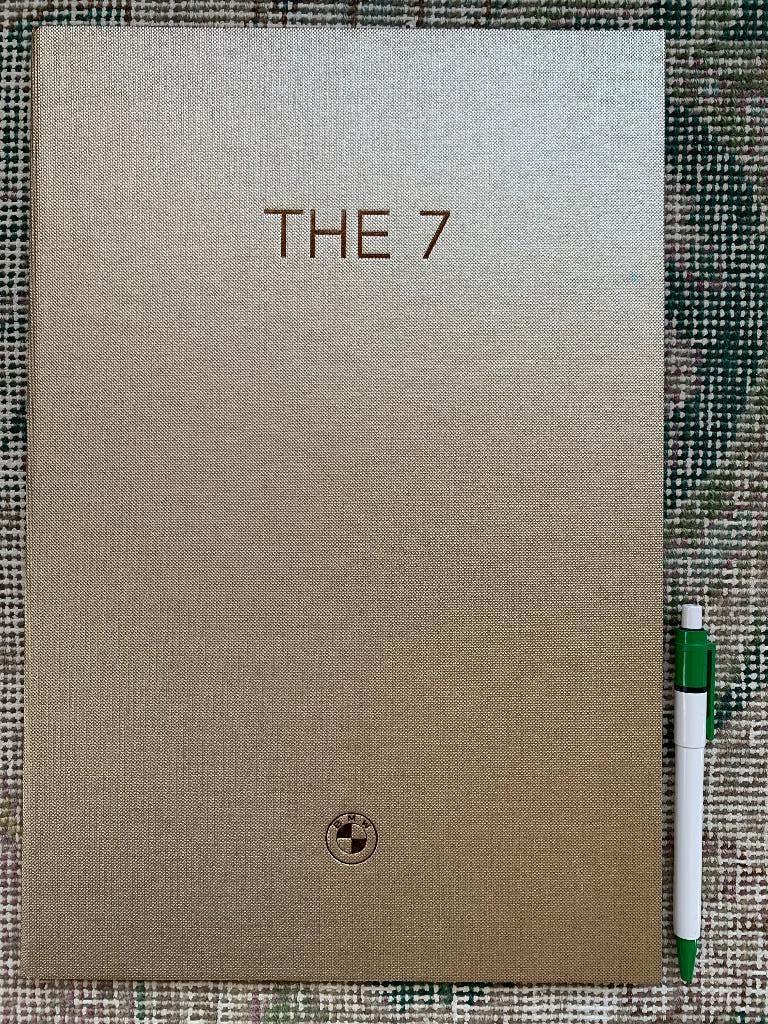 Nederlandse hardcover brochure BMW 7-serie G11 G12 MK2 2020, Ophalen of Verzenden, Zo goed als nieuw, BMW, BMW