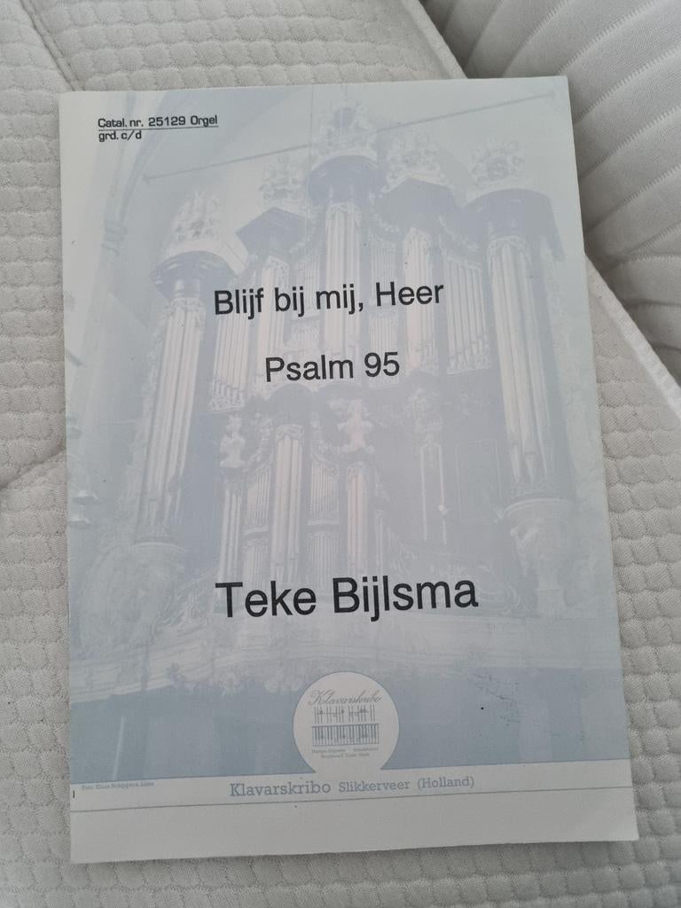 Klavarskribo, Ps95 en Blijf bij mij Heer - Bijlsma, Ophalen of Verzenden, Artiest of Componist, Religie en Gospel