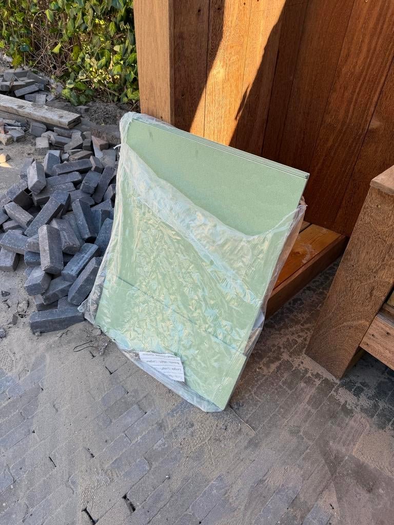 Ondervloer laminaat 5 platen nieuw, Huis en Inrichting, Nieuw, Ophalen of Verzenden, Minder dan 10 m², Groen