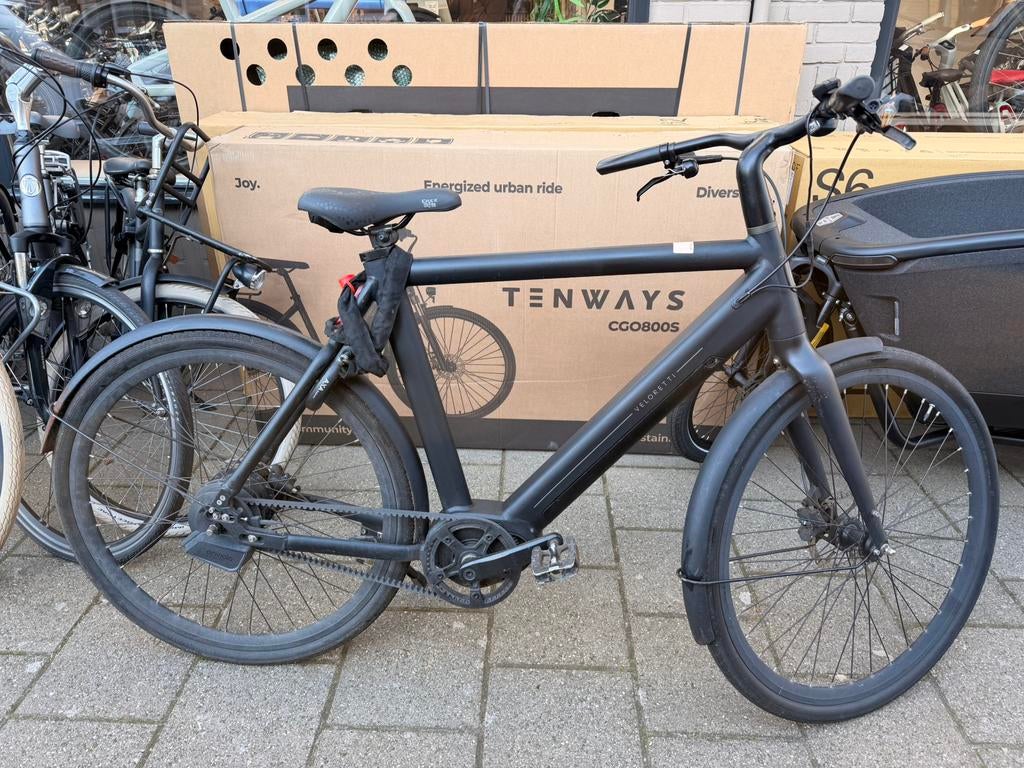 Veloretti Ace 1 matzwart, Fietsen en Brommers, Ophalen, Zo goed als nieuw, Overige merken