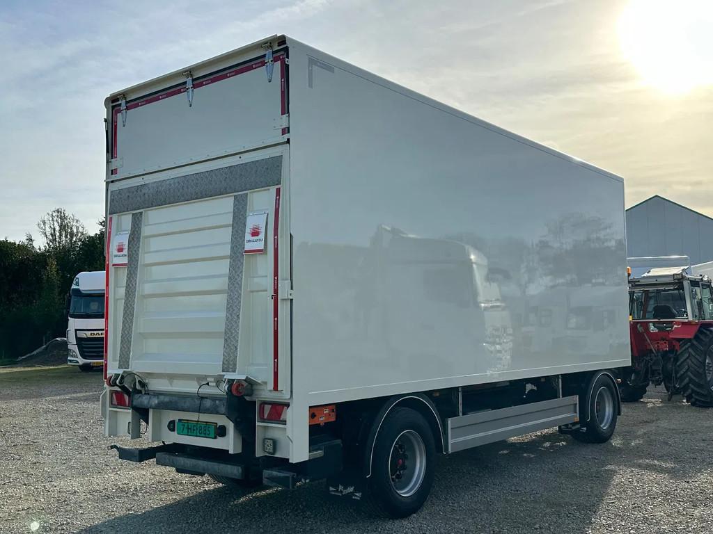 Pacton PACTON GESLOTEN AANHANGER MET LAADKLEP (bj 2020), Overige brandstoffen, Origineel Nederlands, Bedrijf, Aanhangers en Opleggers
